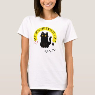 min busiga katt t shirt