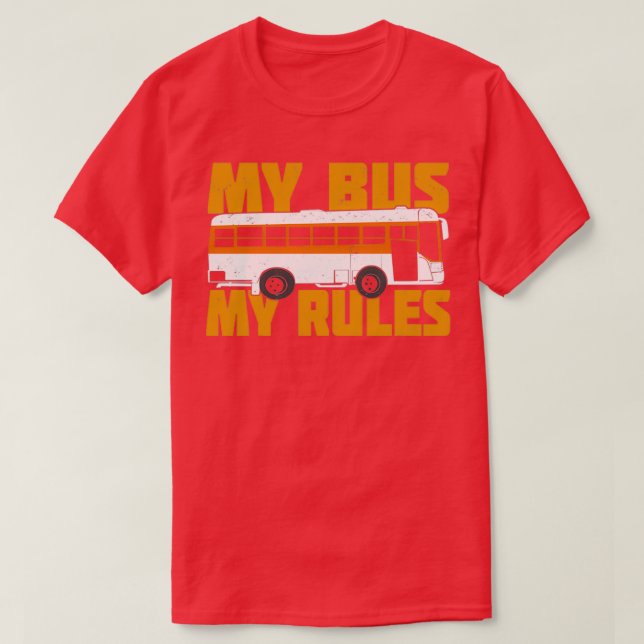 Min Buss My Regler 5 T Shirt (Design framsida)