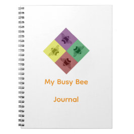 Min Busy Bee Journal Anteckningsbok