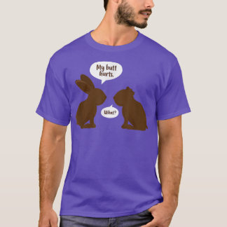 Min Butt Ontr vad Bunny Rabbit Bunnies Owner Öster T Shirt
