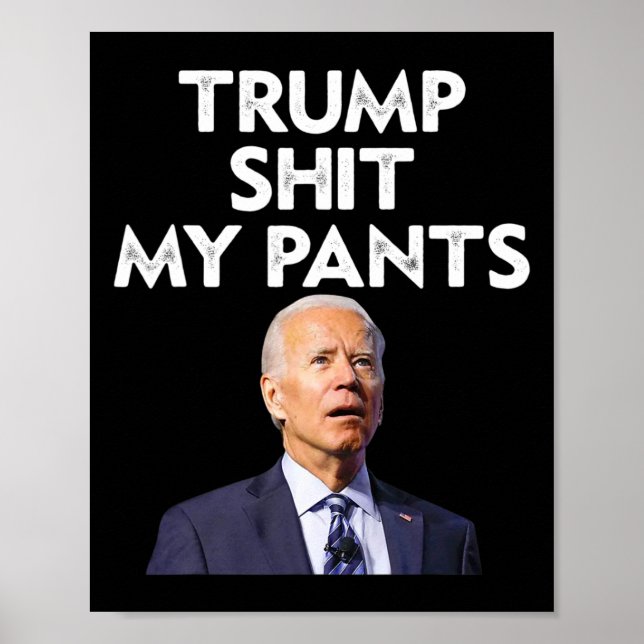 Min Byxor Joe Biden President Poster (Framsidan)