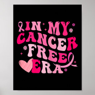 Min cancerfria era Breast Cancer Awareness Survivo Poster