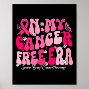 Min cancerfria era Survivor Breast Cancer Awarenes Poster
