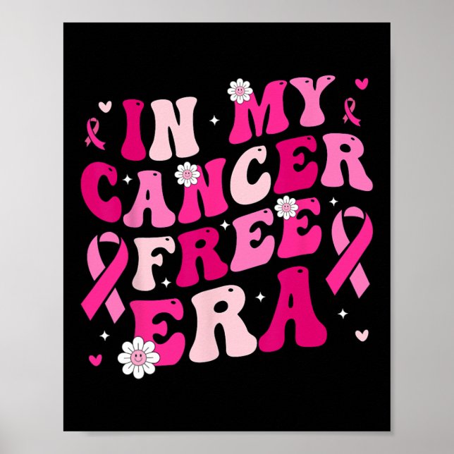Min cancerfria era Survivor Breast Cancer Awarenes Poster (Framsidan)