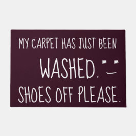 MIN CARPET HAR JUST TVÄTTATS AV Roligten.