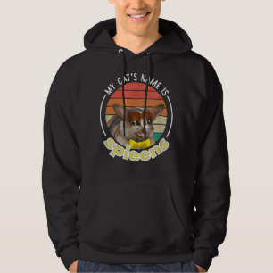 Min Cat Namn är Spleens T-Shirt Hoodie