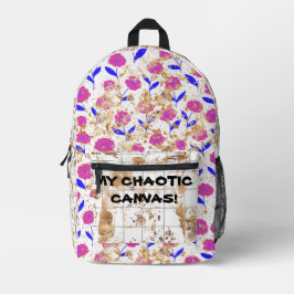 MIN CHAOTIC CANVAS-ryggsäck!