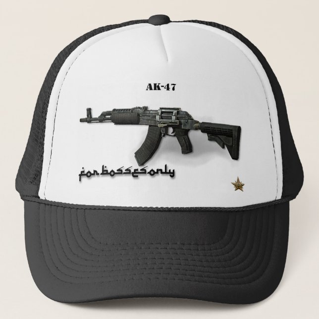 Min chef AK - 47 för din framsida Keps (Framsida)