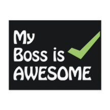 Min Chef är Fantastisk vykort