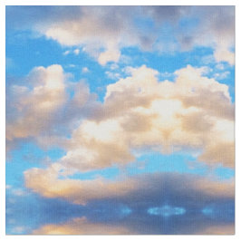 Min chef är i Clouds Fabric Tyg