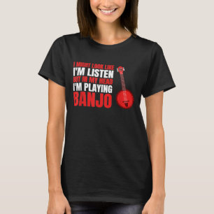 Min chef Im spelar Banjo T Shirt