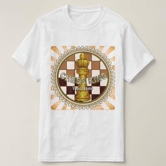 Min Chess King T-Shirt (Design framsida)