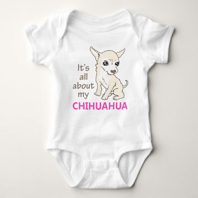 Min Chihuahua T Shirt (Framsida)