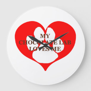 Min chokladlabb kärlek mig stor klocka