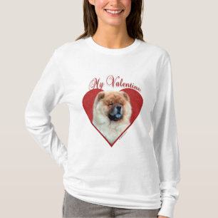 Min Chow Chow Valentine T Shirt