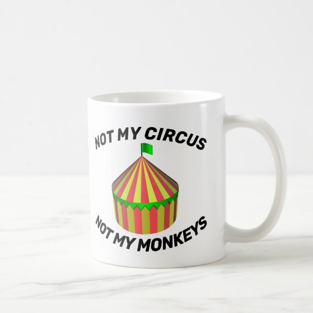 MIN CIRCUS INTE MIN MONKEYS KAFFE KOPPAR (Höger)