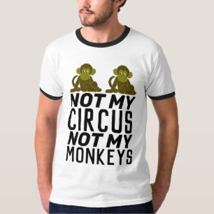 MIN CIRCUS INTE MIN MONKEYS T-Shirts