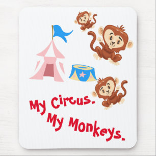 Min cirkus. Mina apor. Musmatta