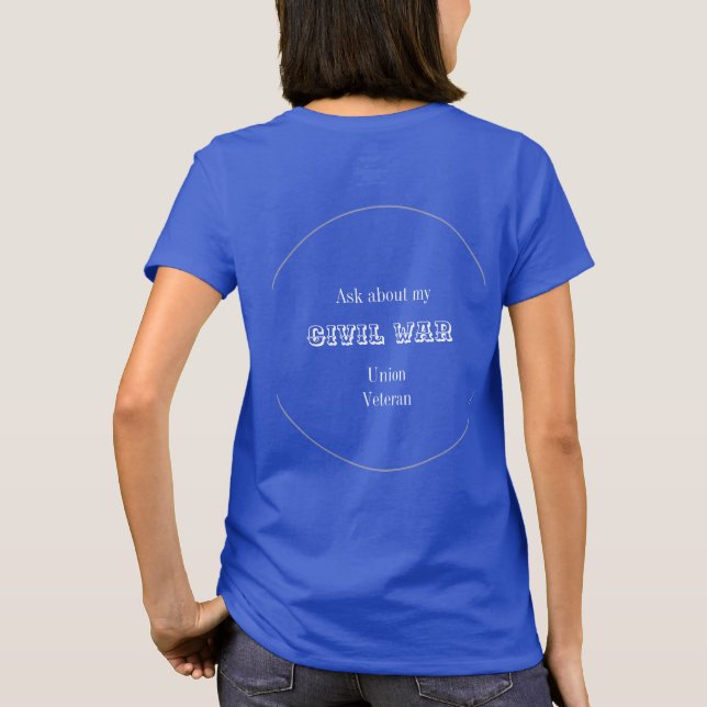 Min Civil Krig Union Soldier T-Shirt (Baksida)