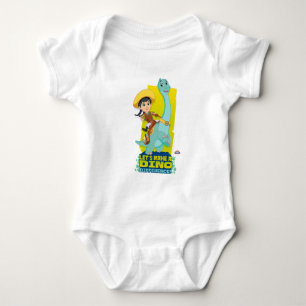 Min & Clover Gör Dino-skillnad T Shirt