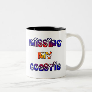 Min Coastie saknas Två-Tonad Mugg