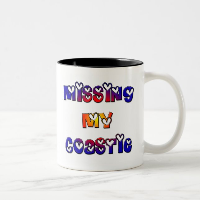 Min Coastie saknas Två-Tonad Mugg (Höger)