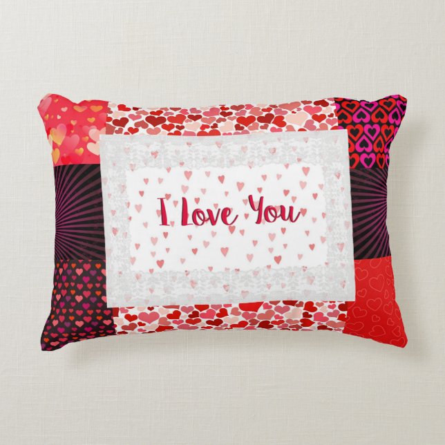 Min Comfy Valentine Prydnadskudde (Framsidan)