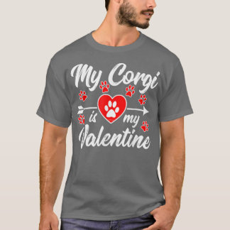 Min Corgi är min Valentine T Shirt