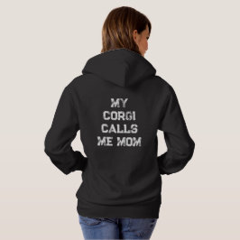 'Min Corgi Kallar Mig Mamma' Hundmamma Födelsedag T Shirt