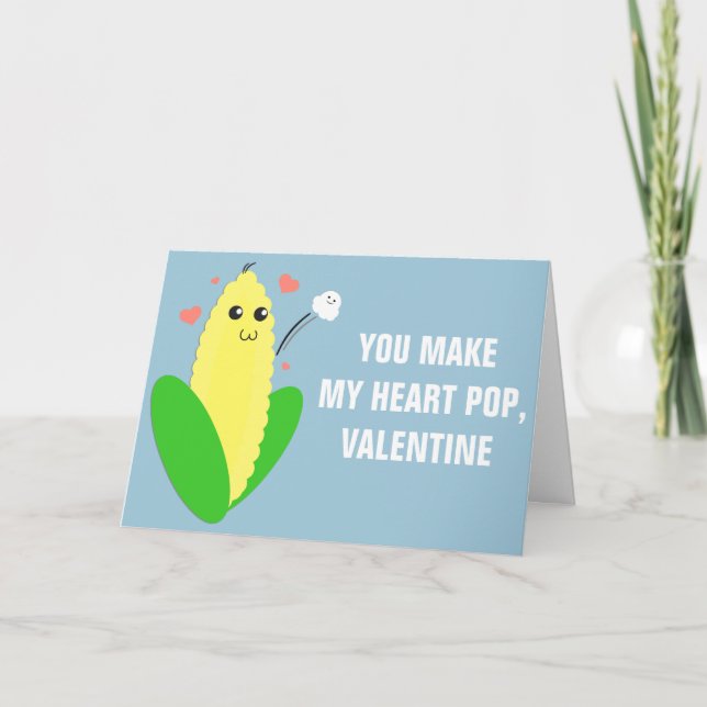 Min Corny Valentine Helgkort (Framsida)