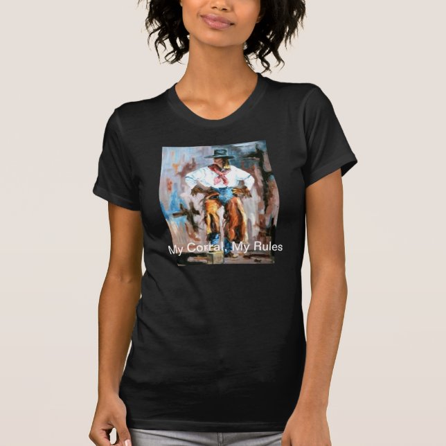 MIN CORRAL, MIN UTSLAGSPLATS FÖR TEE SHIRT (Framsida)