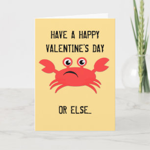 Min Crabby valentin Helgkort