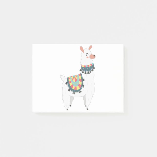 Min Cute Llama Post-it Block (Framsida)