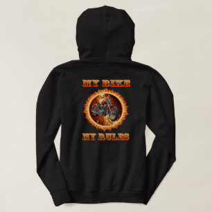 Min cykel Mina regler Anpassad skjorta Hoodie