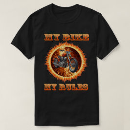 Min cykel Mina regler anpassad T-shirt