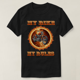 Min cykel Mina regler anpassad T-shirt