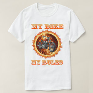 Min cykel mina regler T-shirt med eget tryck