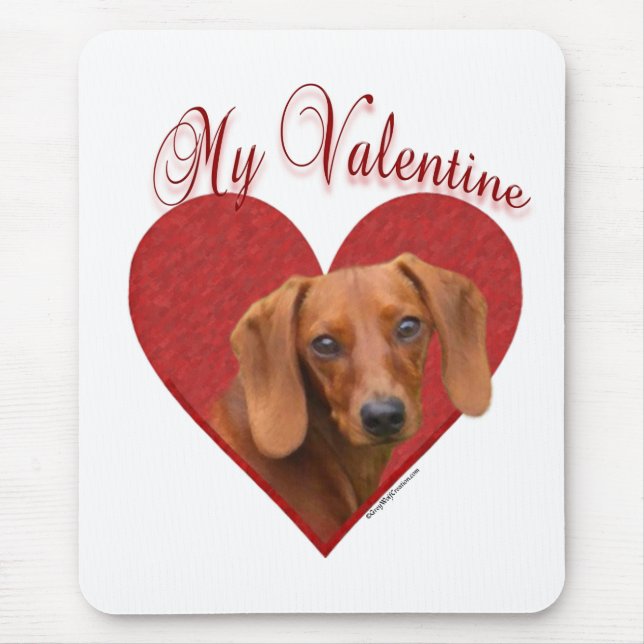 Min Dachshund Valentine Musmatta (Framsidan)