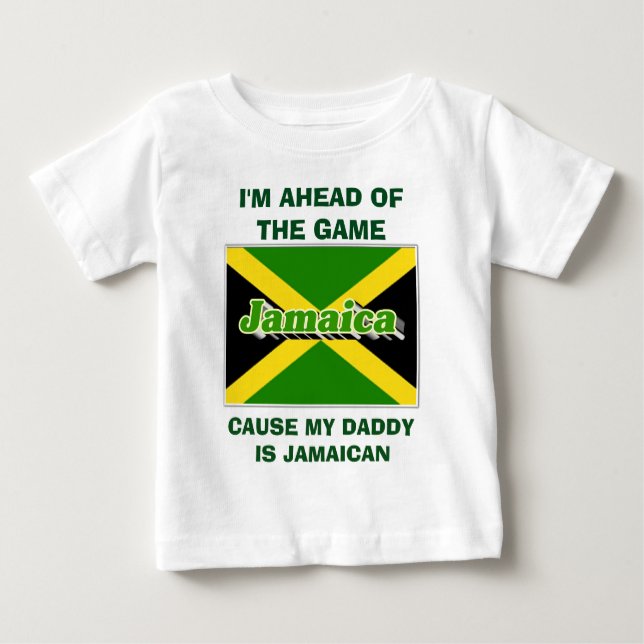 MIN DADDY ÄR JAMAICAN T-SHIRT (Framsida)