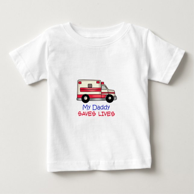 MIN DADDY SPARAR LIV T SHIRT (Framsida)