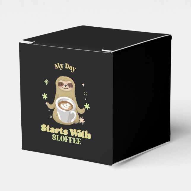 Min dag börjar med Sloffee Presentaskar (Framsidan Sidan)