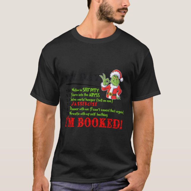 Min dag in i självbelåten zon i A T Shirt (Framsida)