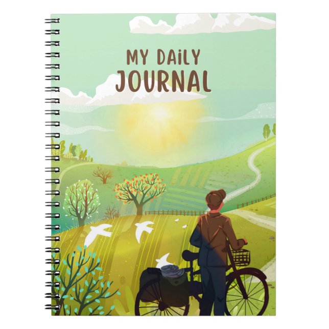 Min dagbok  anteckningsbok (Framsidan)