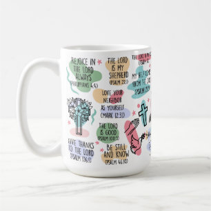 Min dagliga bibelbekräftelse Beverage Tea eller Kaffemugg