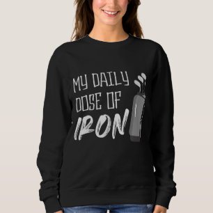 Min dagliga dos Järn Manar Golf Funny Pension T Shirt