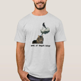 Min dåligamood tilldrar kråkor tee shirt