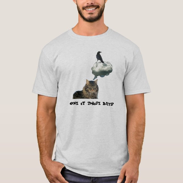 Min dåligamood tilldrar kråkor tröja (Framsida)