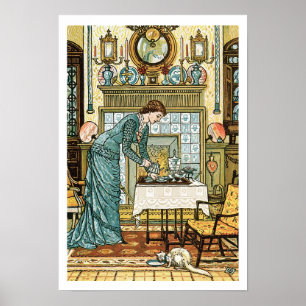Min dam kammare, frontispiece till 'husfriaren poster