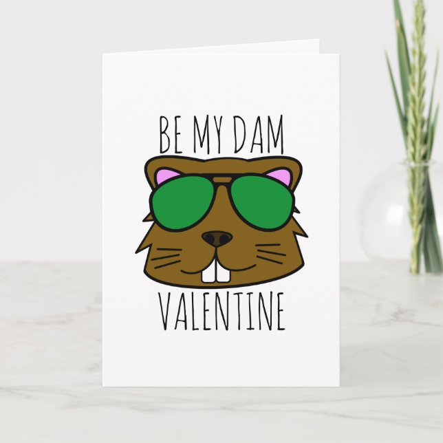 Min Dam Valentine Helgkort (Framsida)