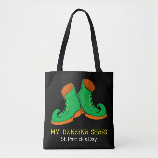 Min dansskor St. Patrick's Day-handväskor  Tygkasse (Framsida)
